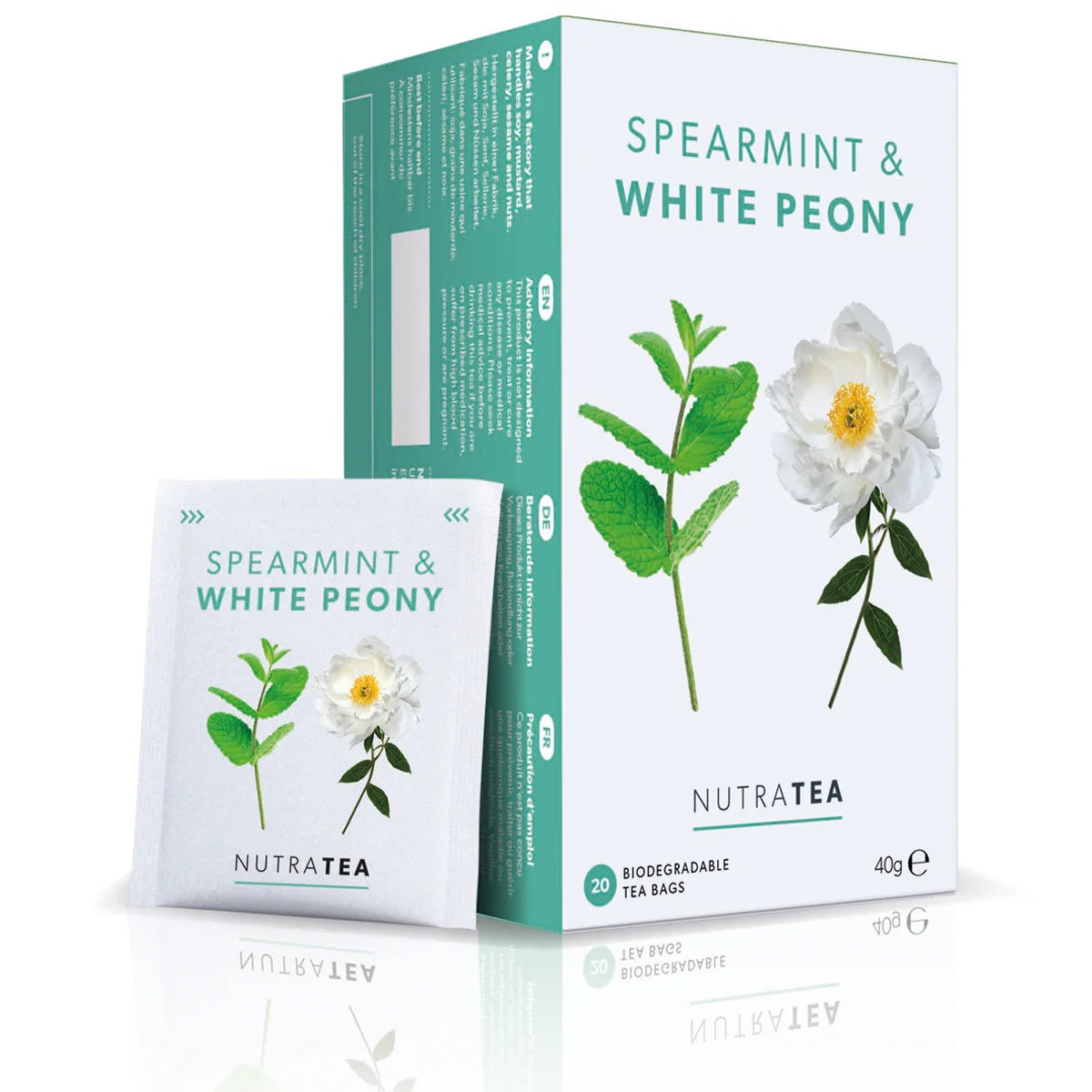 Spearmint + White Peony Tea | Digestion + PCOS Blend
