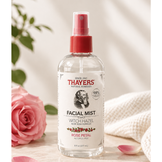 Facial Mist | Rose Petal, Witch Hazel + Aloe Vera