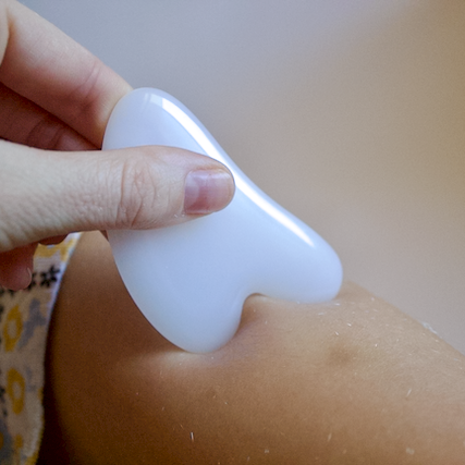 Gua Sha Stone for Scar Massage