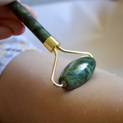 Scar Massage Set | Gua Sha Roller + Stone