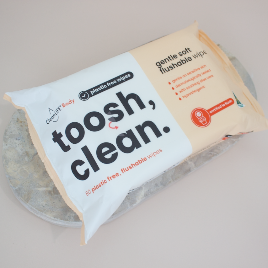 Toosh Clean Flushable Wipes